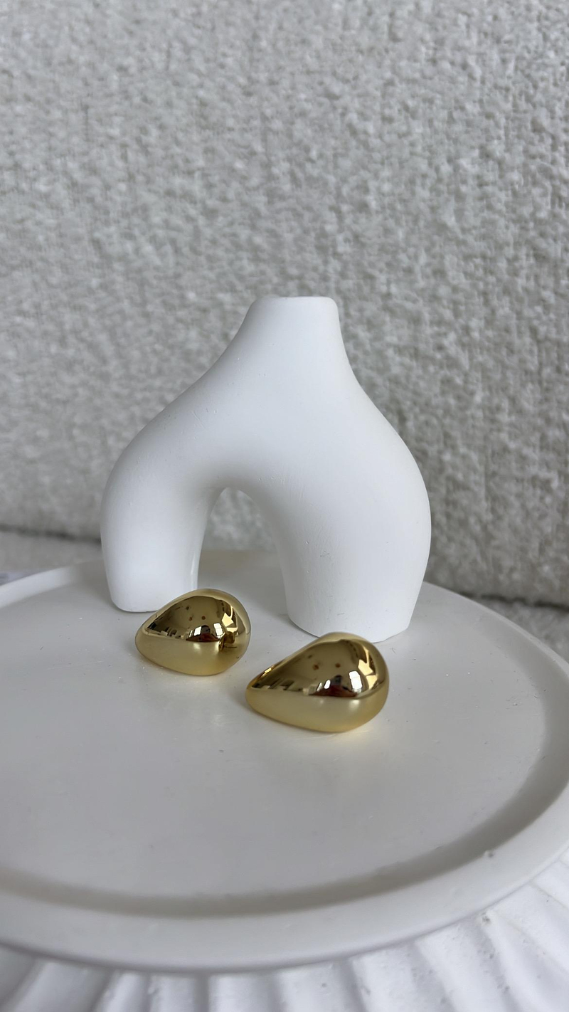 Gold BTG Küpe 