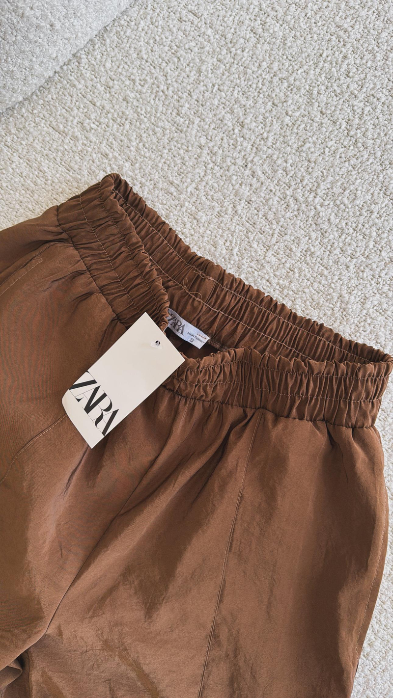 Kahverengi ZR Paraşüt Pantolon