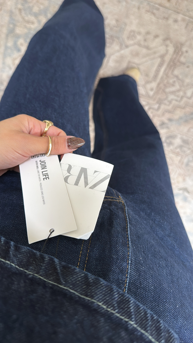 Lacivert Bol Paça ZR Orjinal Jean