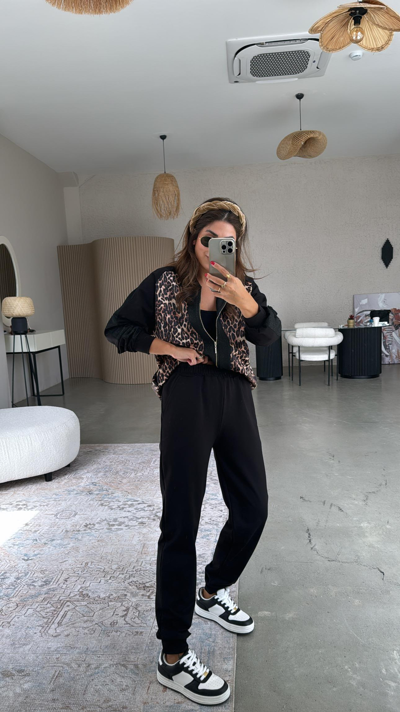 Leopar Ceketli Takım