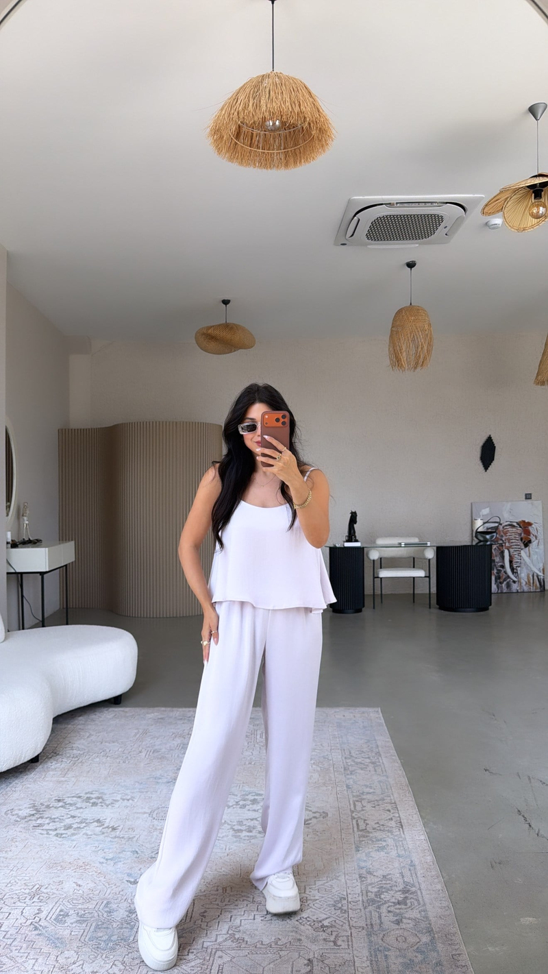 Lila Askılı Liyosel Premium Takım