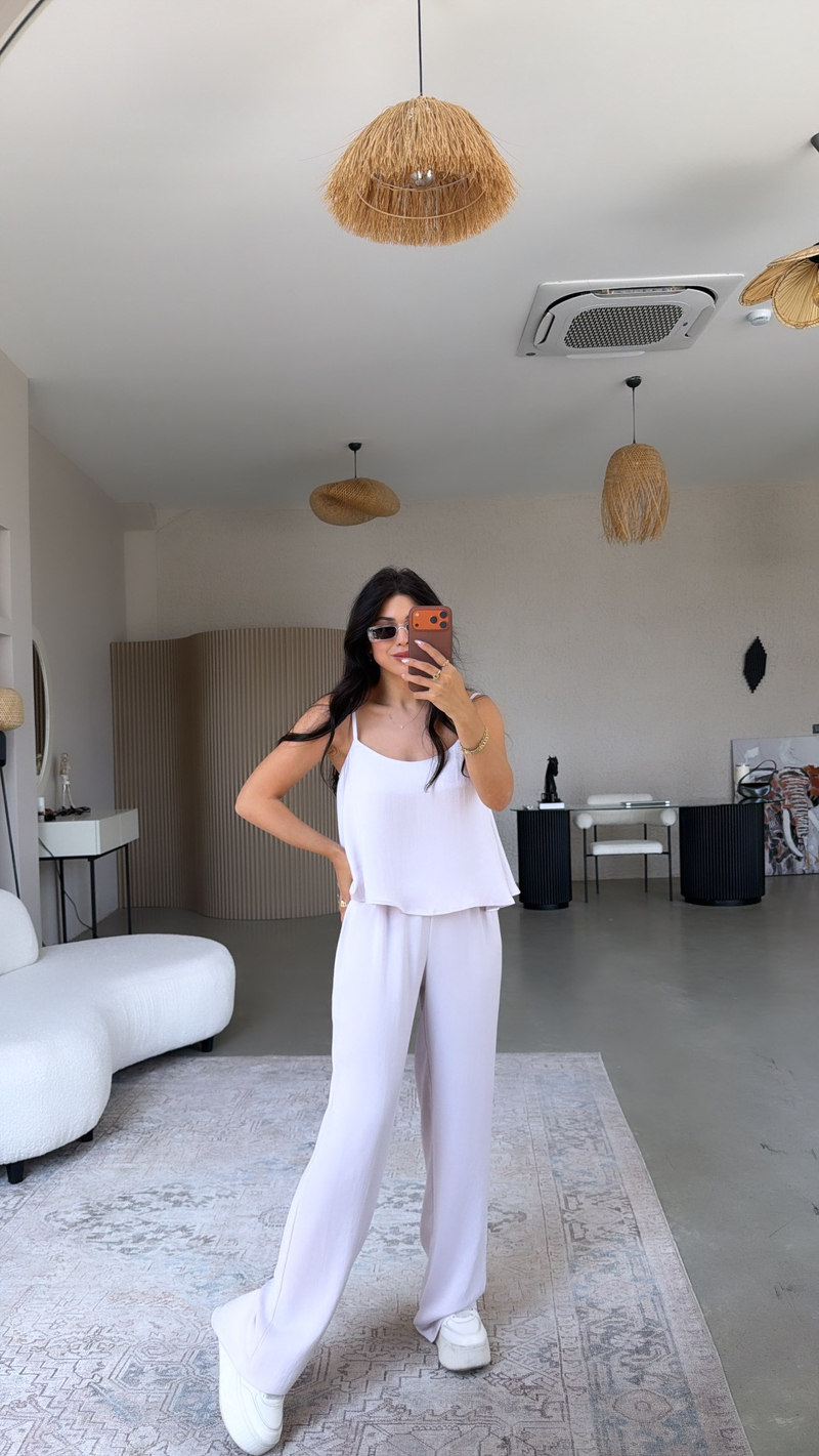 Lila Askılı Liyosel Premium Takım