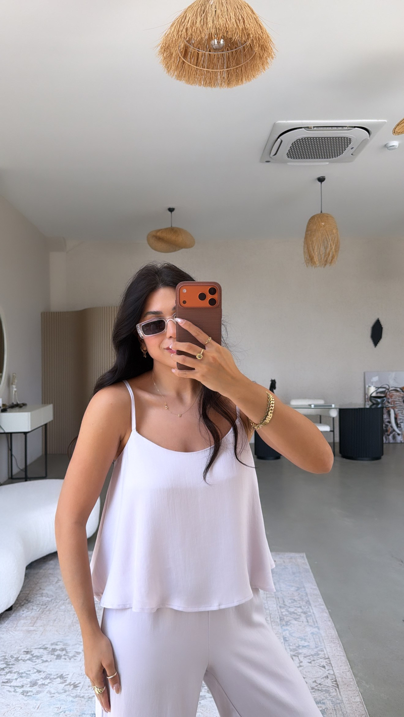 Lila Askılı Liyosel Premium Takım