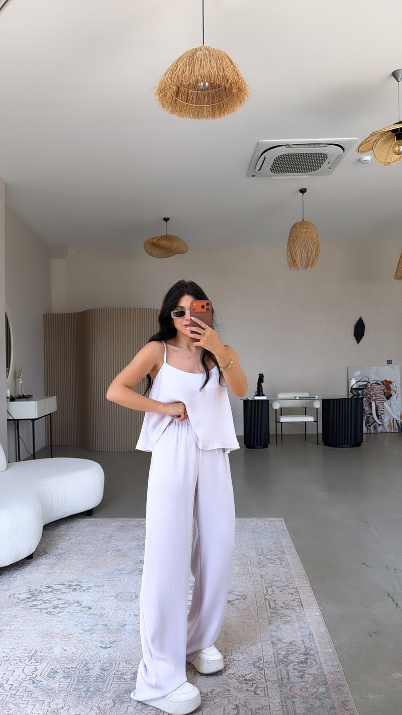 Lila Askılı Liyosel Premium Takım