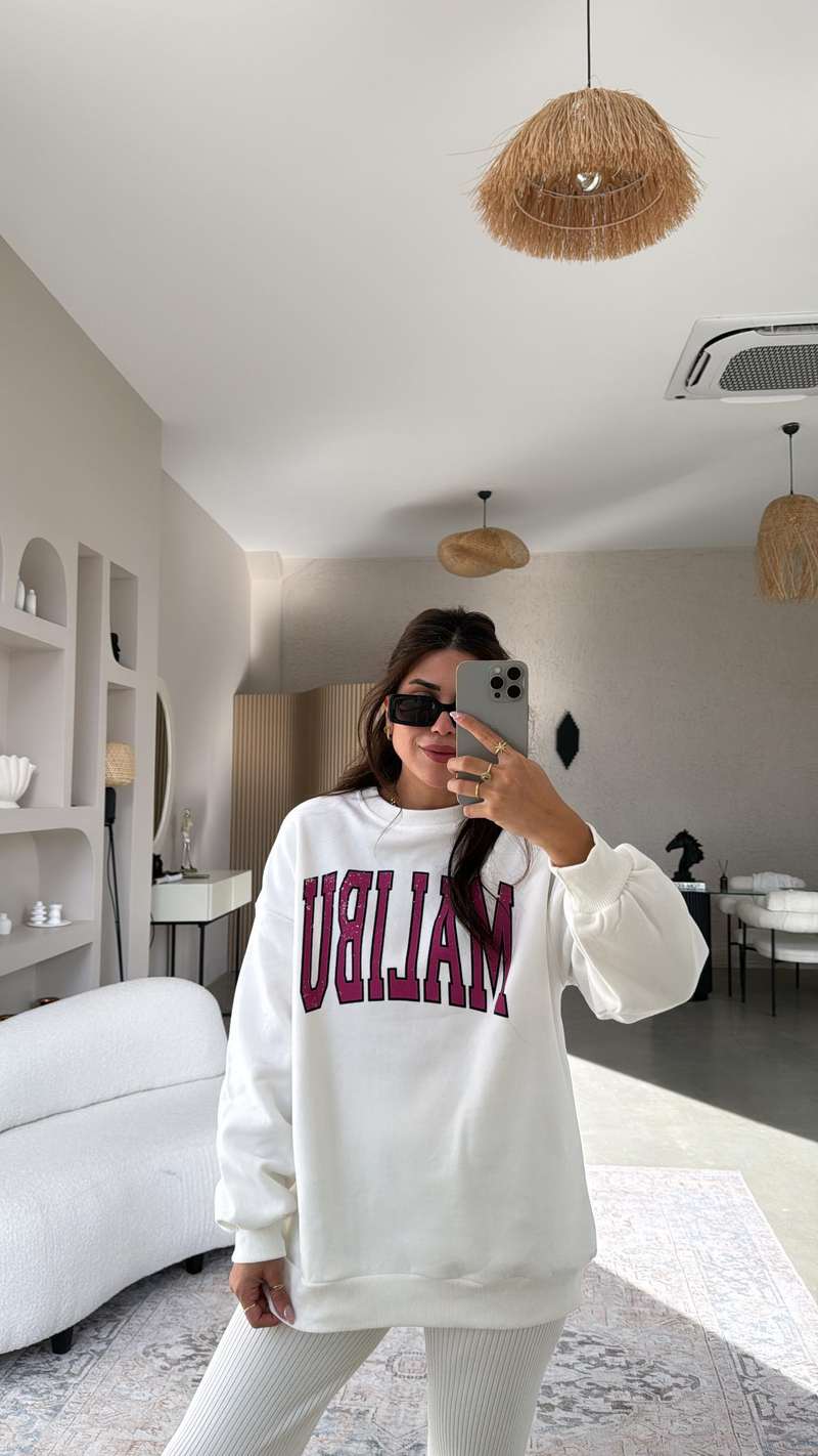 Malibu Üç İplik Sweatshirt