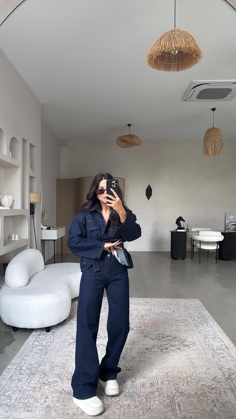 Massi Denim Orijinal Pantolon Ceket Takım