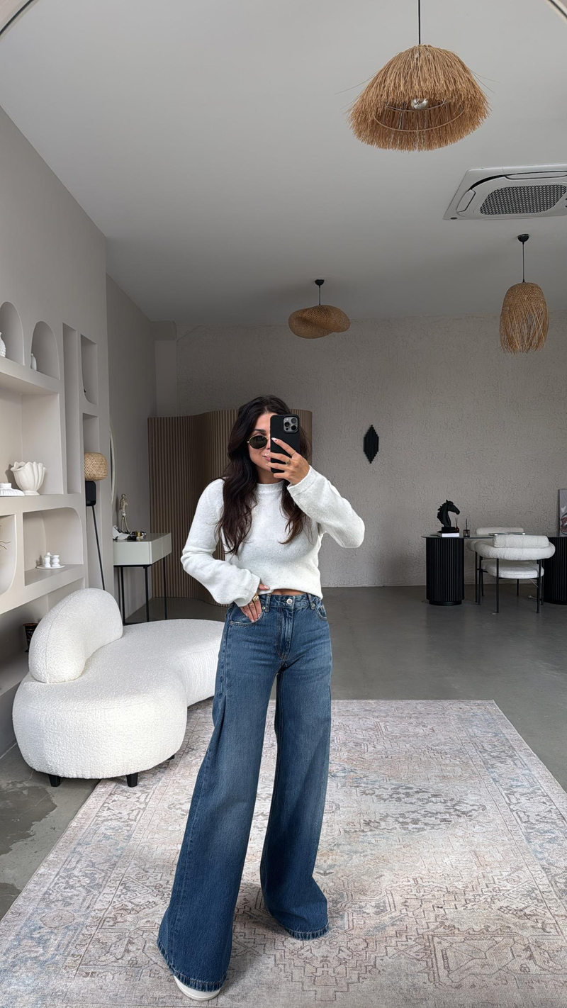 Orijinal ZR Yan Pile Jean