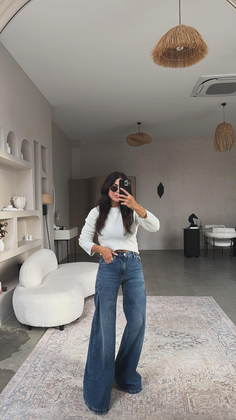 Orijinal ZR Yan Pile Jean
