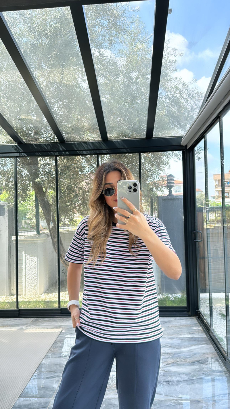 Orjinal Çizgili Tshirt