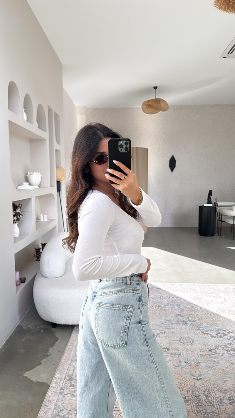 Orjinal ZR Açık Renk Balon Jean