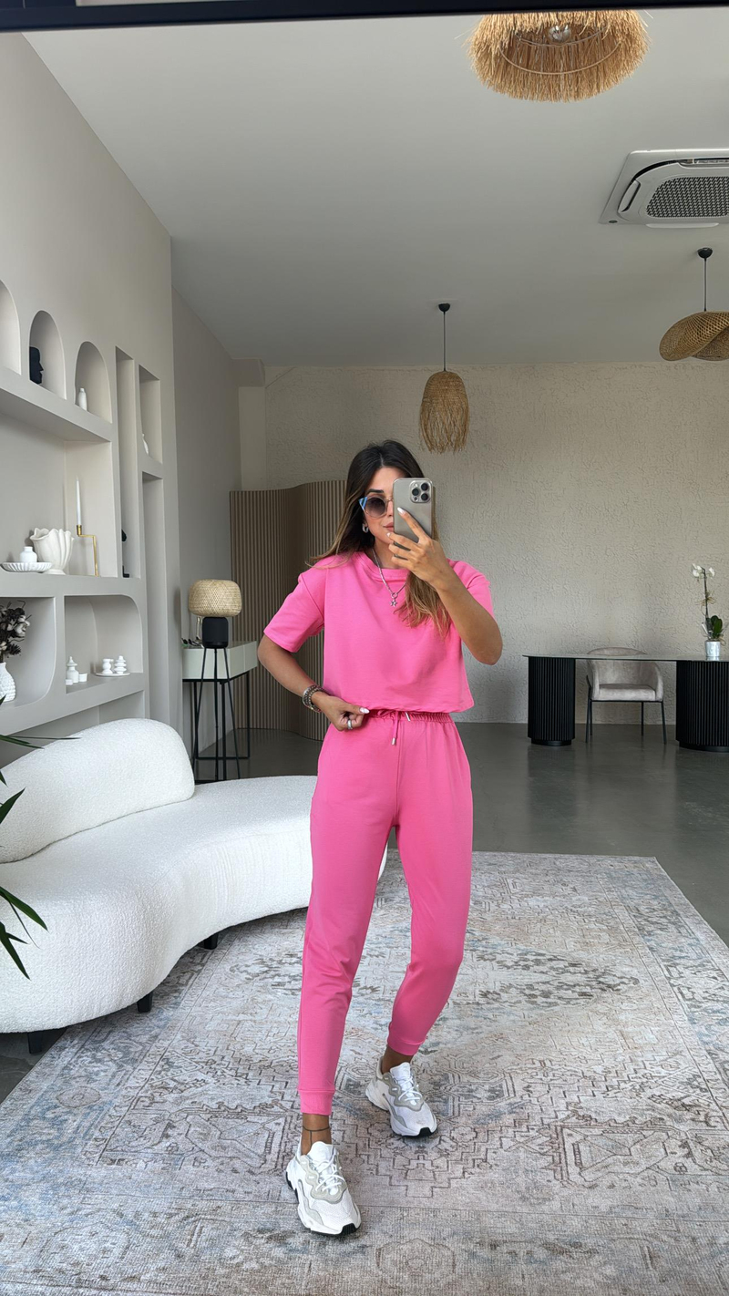 Pembe İki İplik Takım