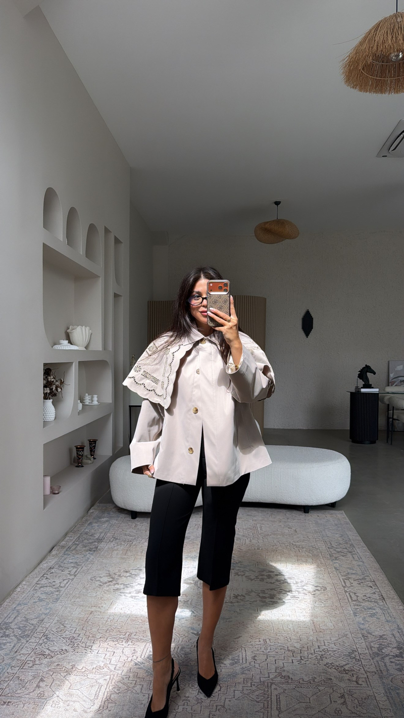 Siyah Dlv Premium Kapri Pantolon