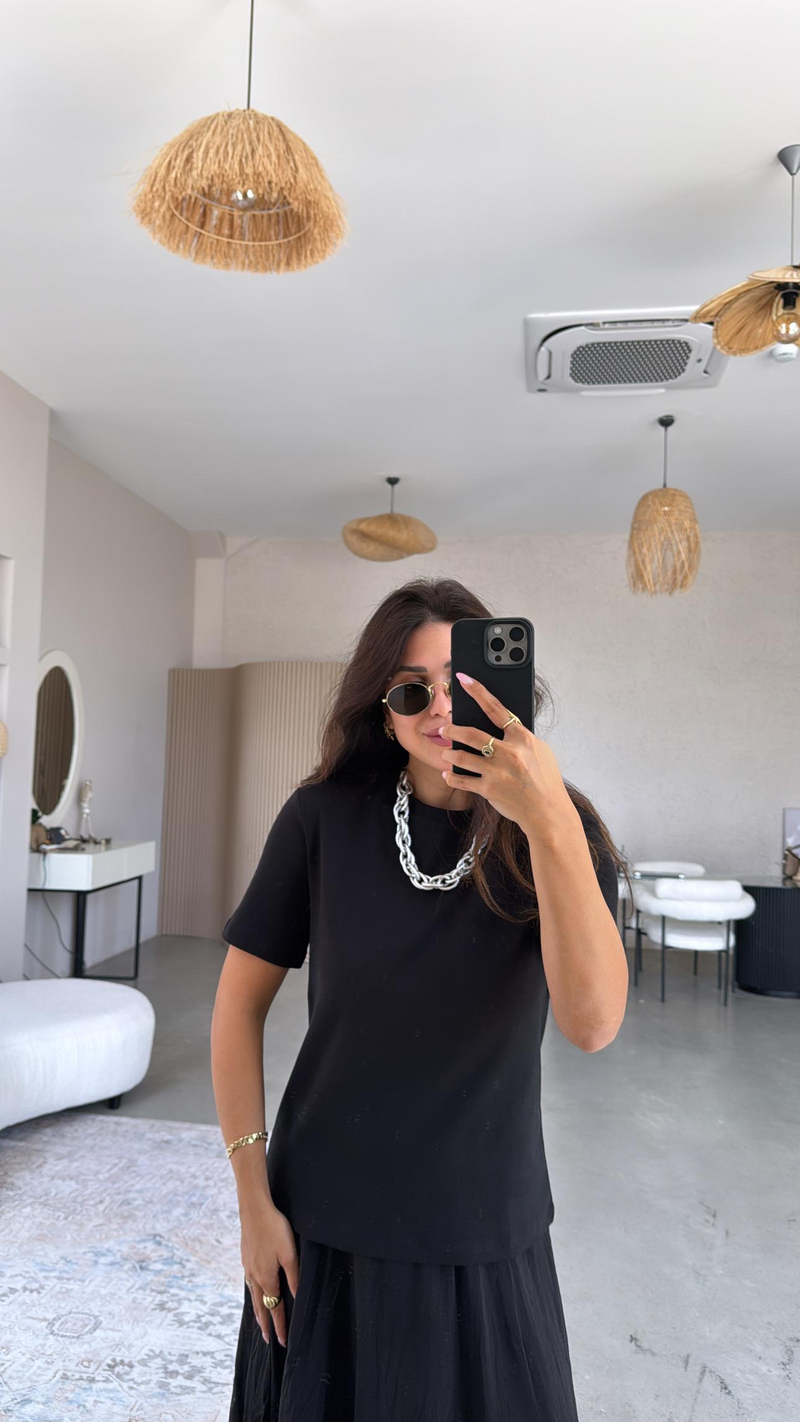 Siyah Massi Tshirt