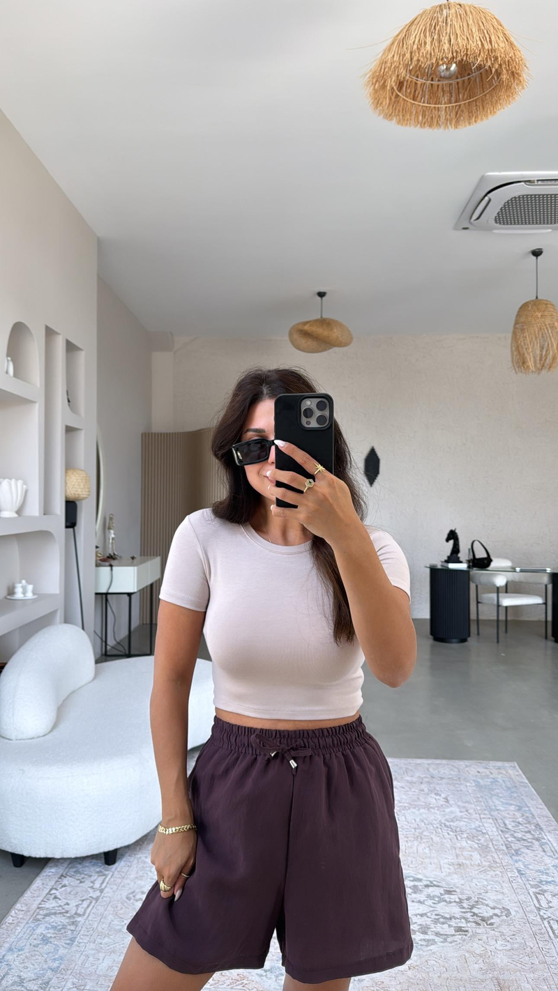 Vizon Oys Crop Tshirt