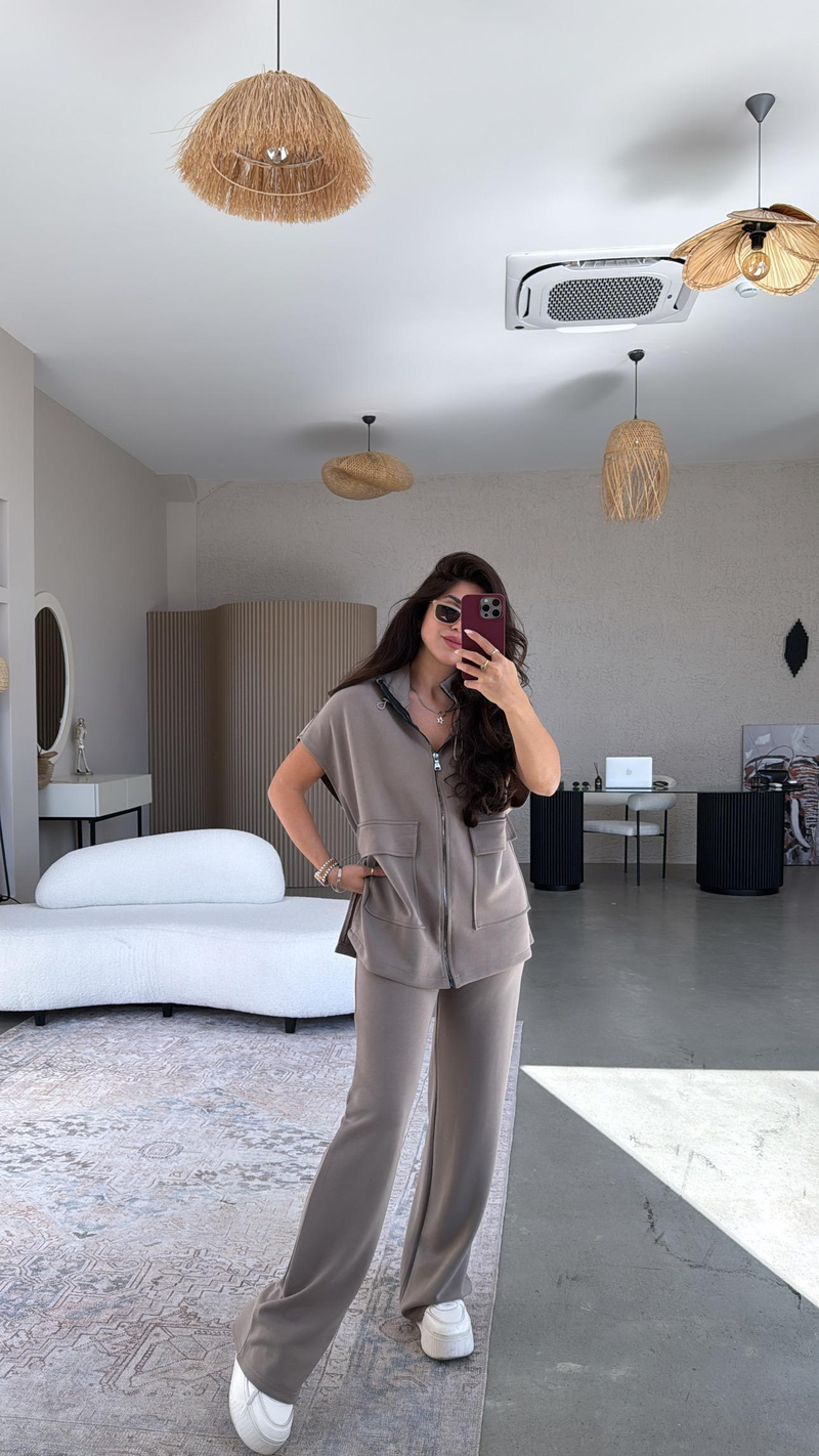 Vizon Premium Yelekli Modal Takım