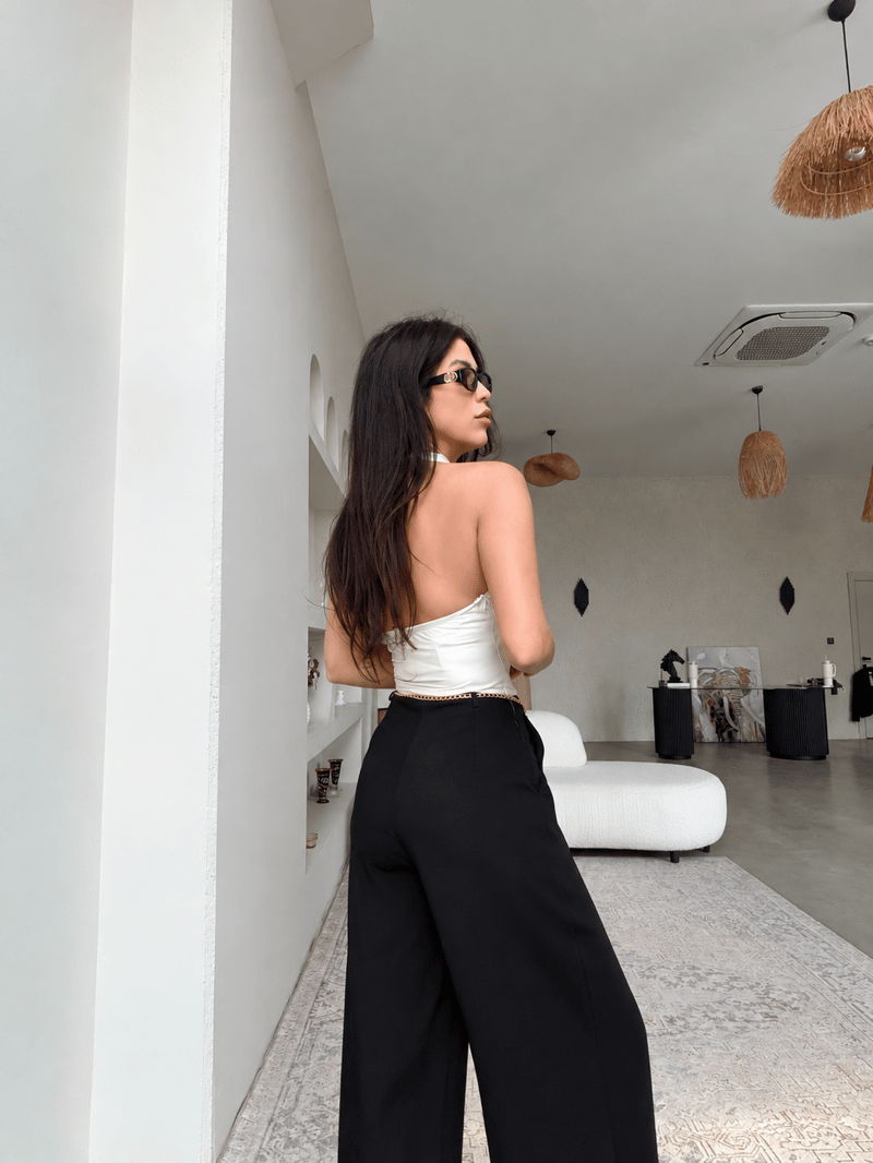 Zincir Kemerli Kontrast Premium Tulum