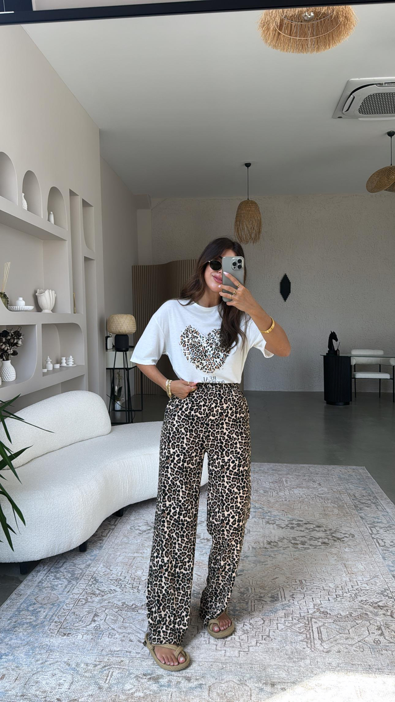 Zr Leopar Pantolon