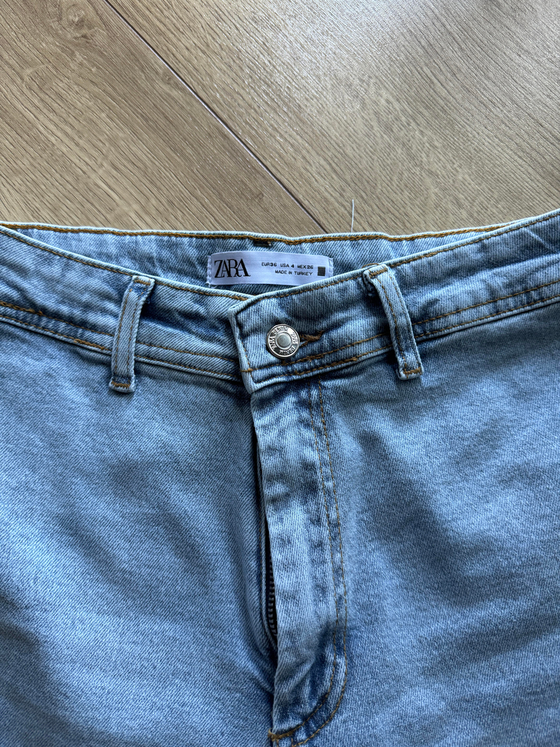 ZR Yüksek Bel Likralı Jean