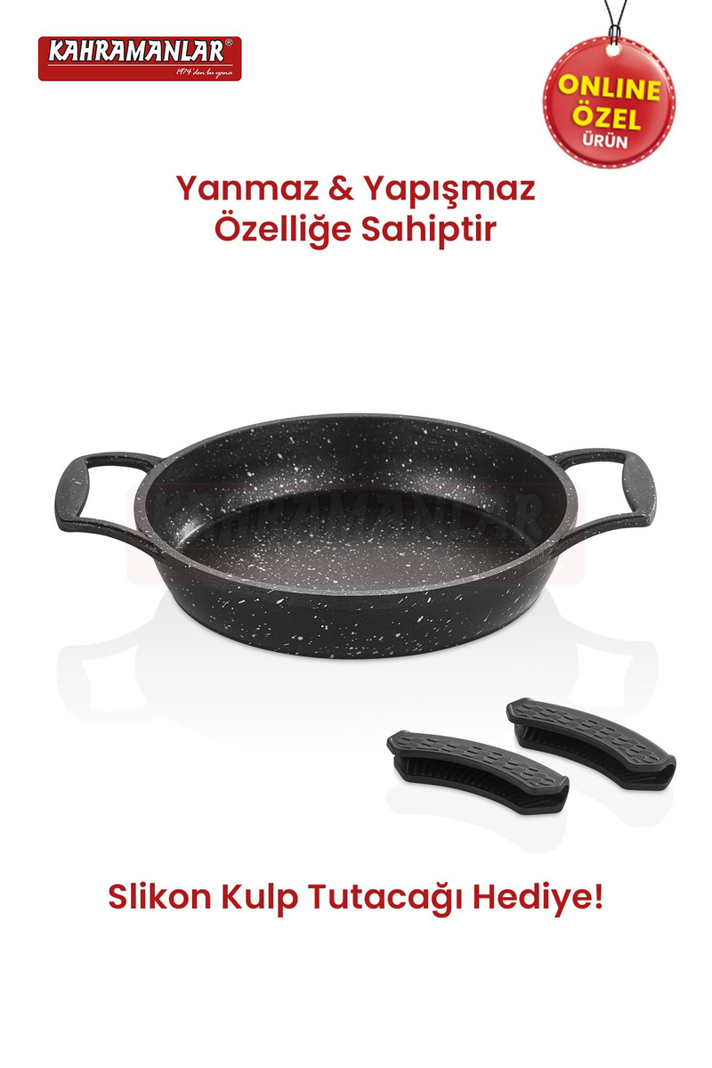 KahramanlarElegant 3'lü Döküm Sahan Seti9011