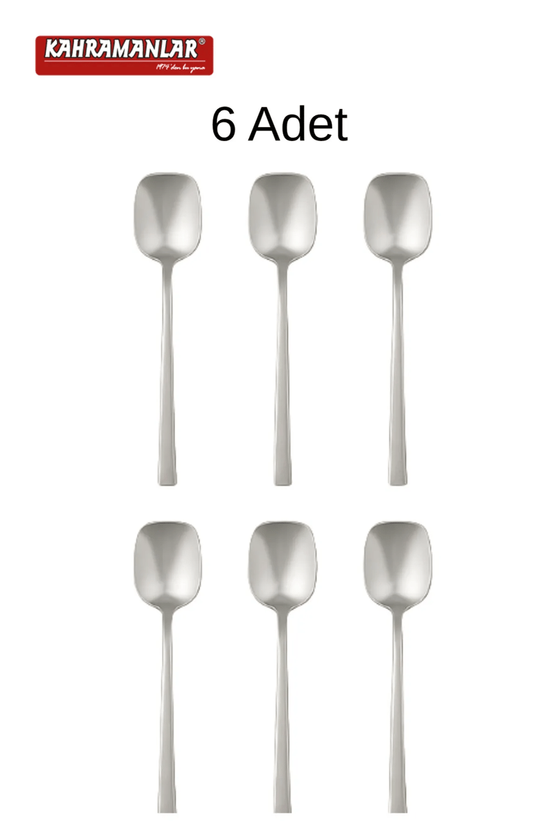 KahramanlarFlora 6'lı Dondurma Pasta Tatlı Kaşığı4353