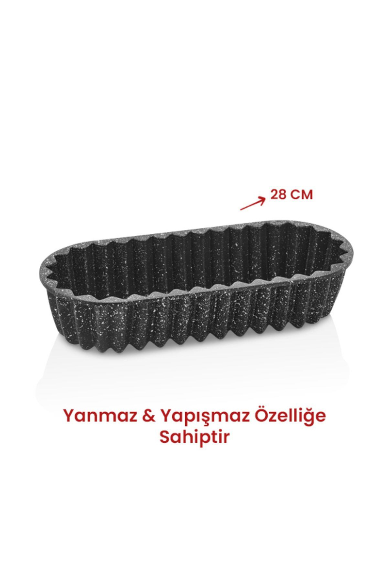 KahramanlarHelegra Döküm Siyah 3'lü Kek Kalıbı8024