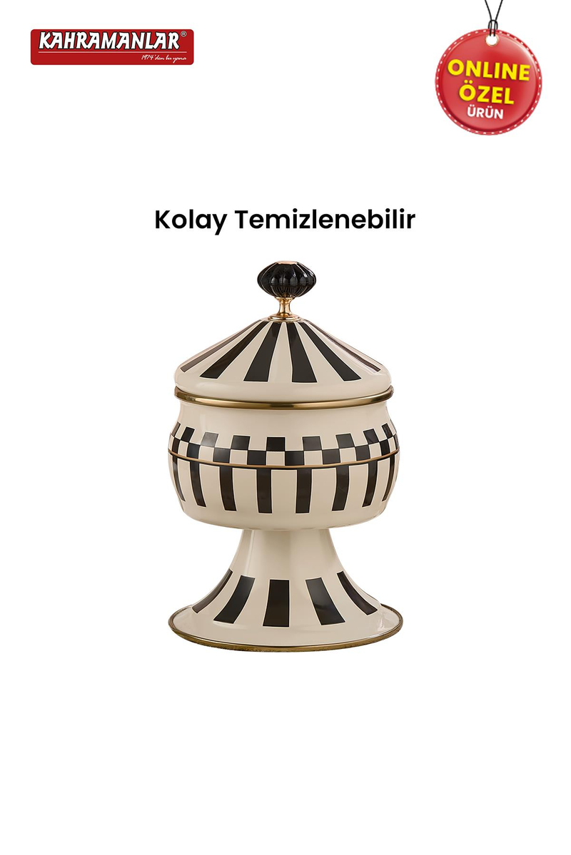 KahramanlarPrime Cream Ayaklı Şekerlik9033