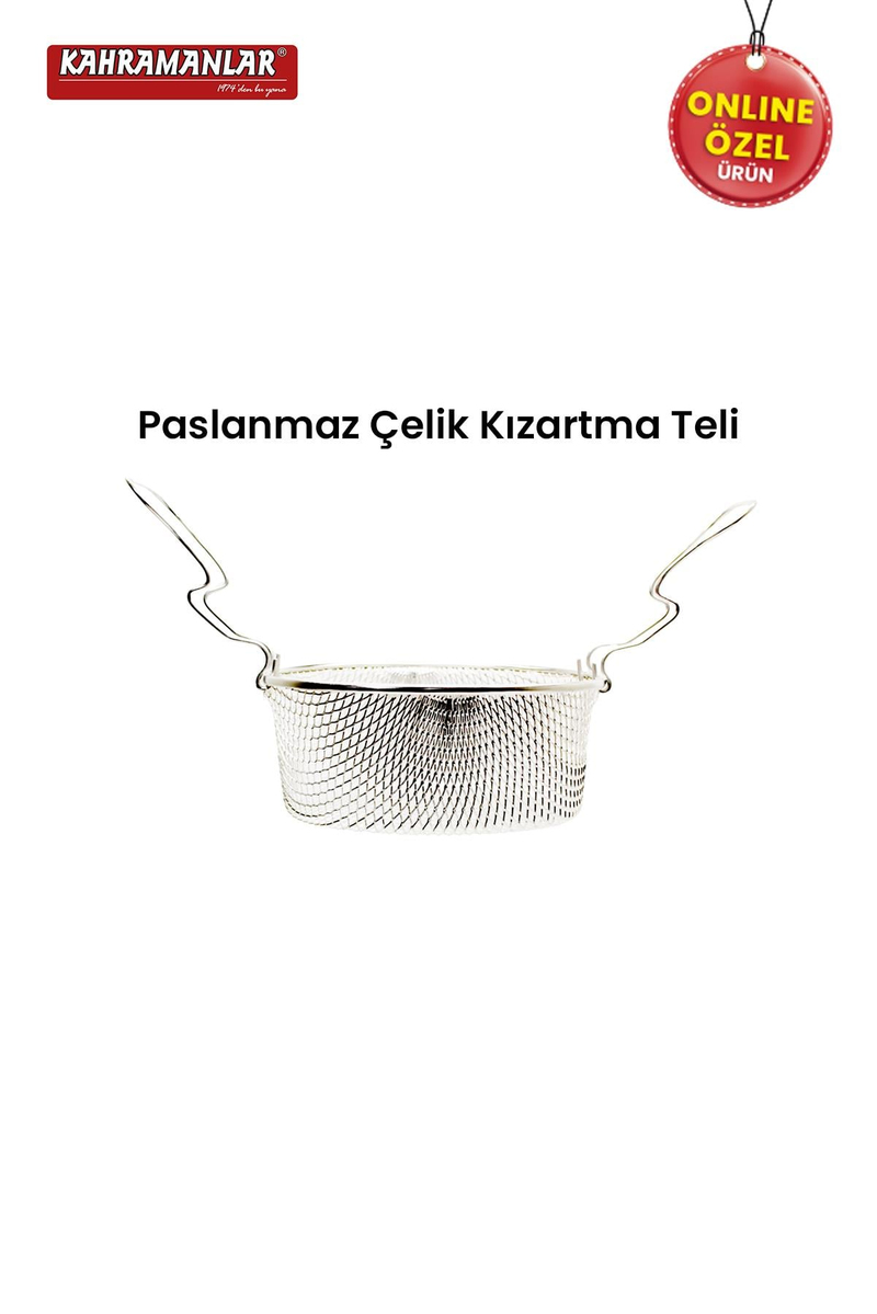 KahramanlarPrime Cream Emaye Kızartma Tenceresi 22 CM9031