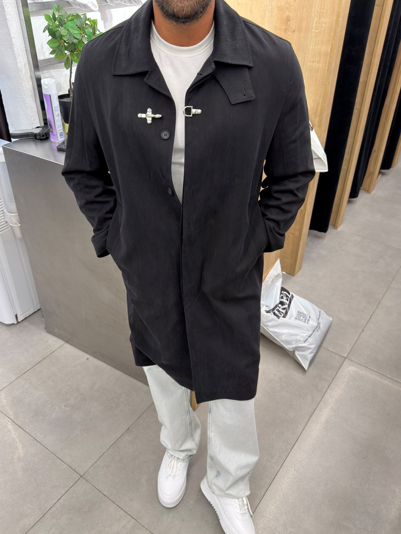 %100 Tencel Antioch Trenç Siyah