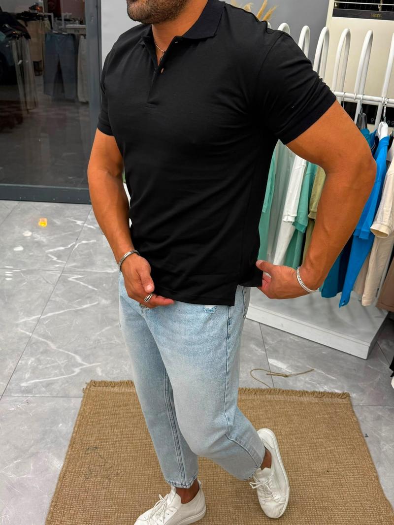 Ant Polo Yaka Siyah