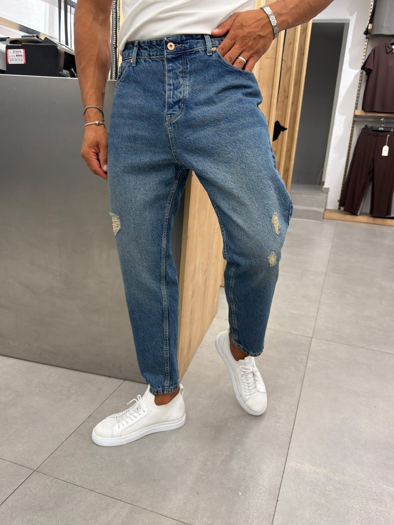 Boyfriend Jean Mavi