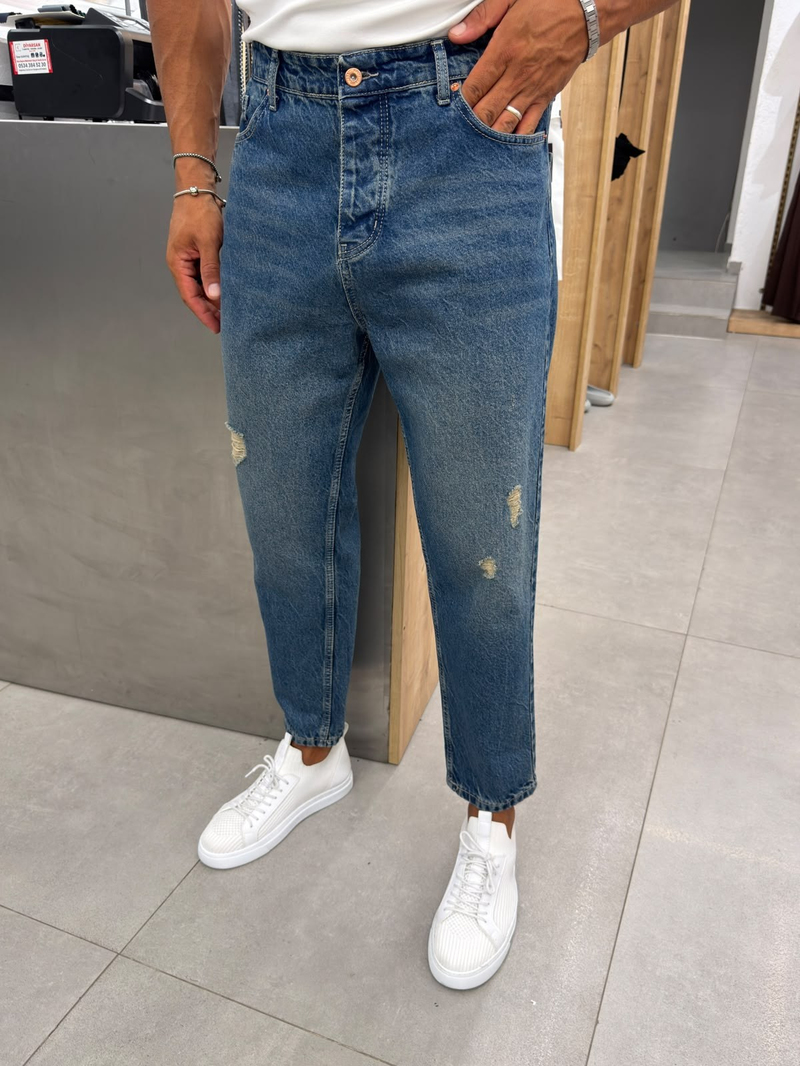 Boyfriend Jean Mavi