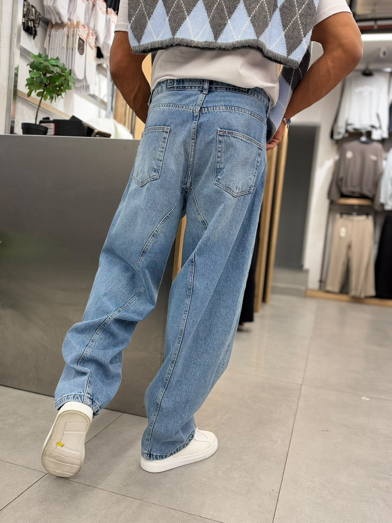Catch Baggy Jeans Açık Mavi