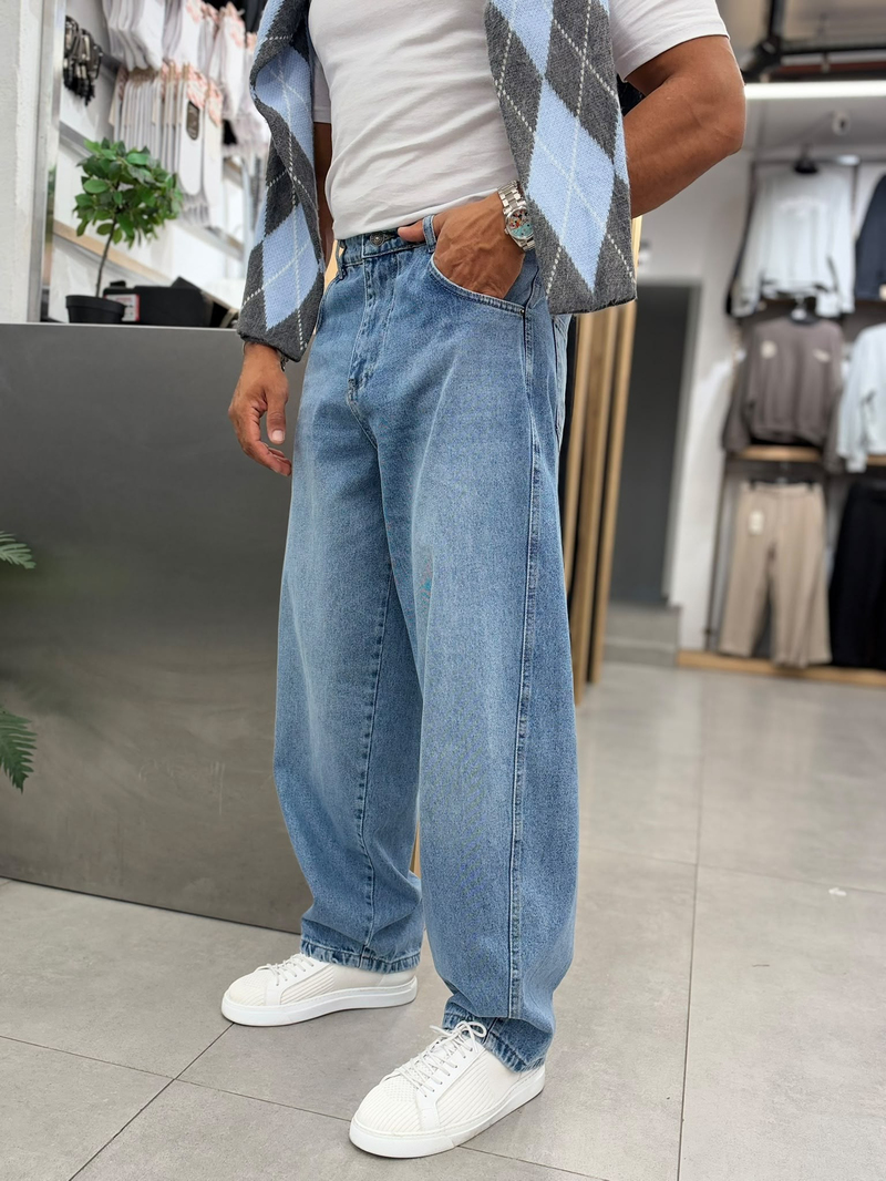 Catch Baggy Jeans Açık Mavi
