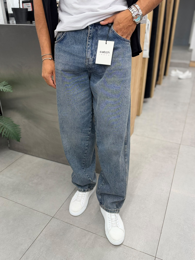 Catch Baggy Jeans Mavi