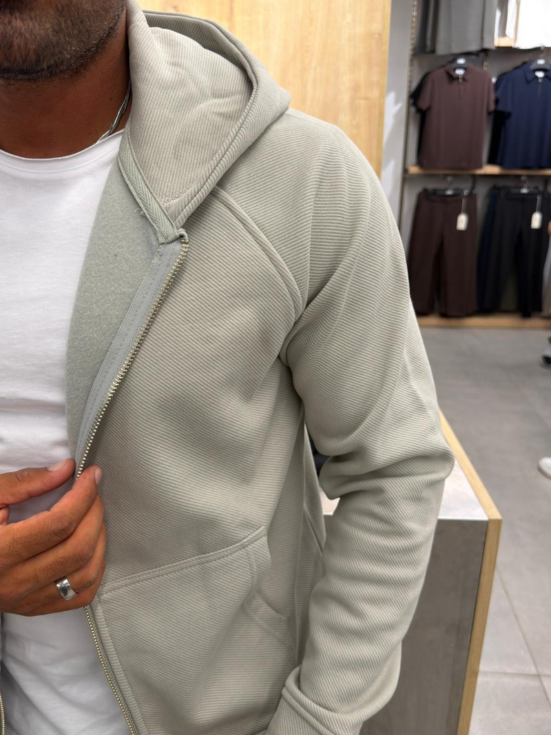 Catch Kapşonlu Sweatshirt Taş