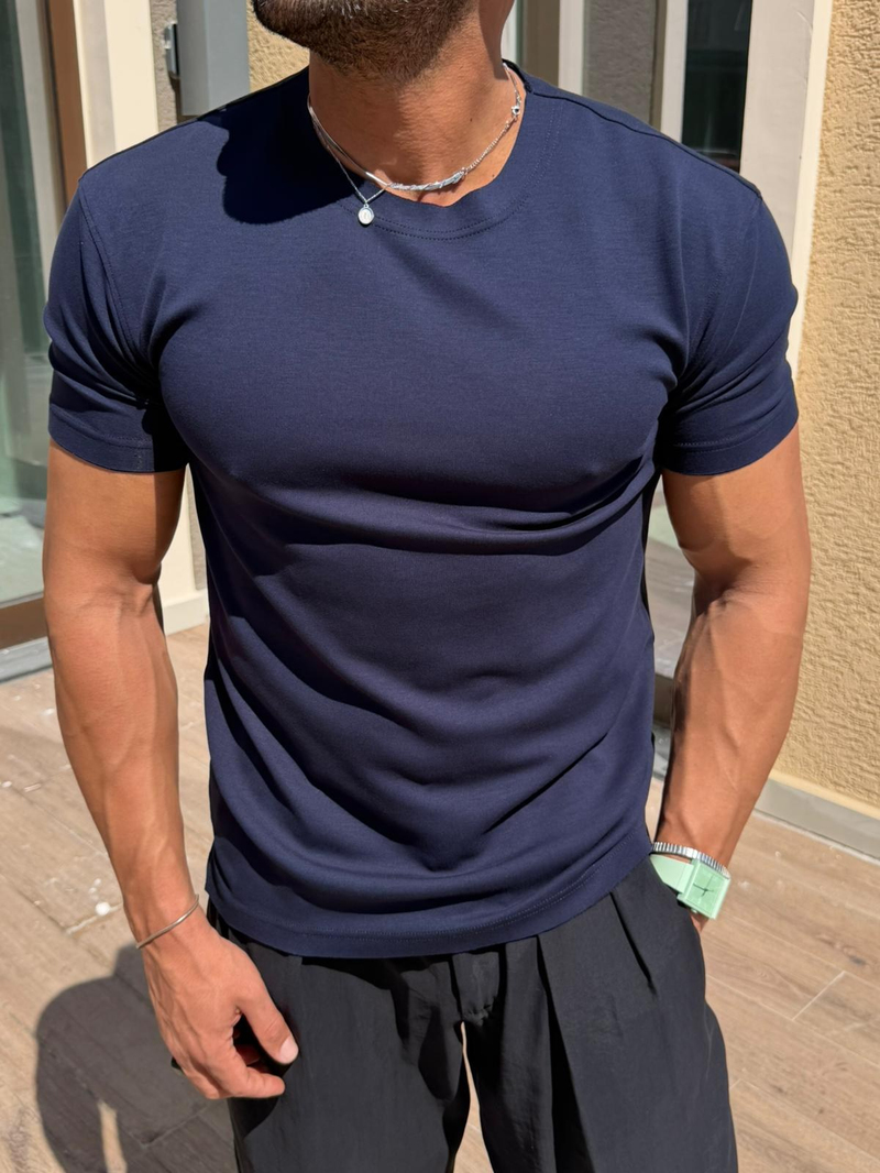 Ferel Modal Tshirt Lacivert