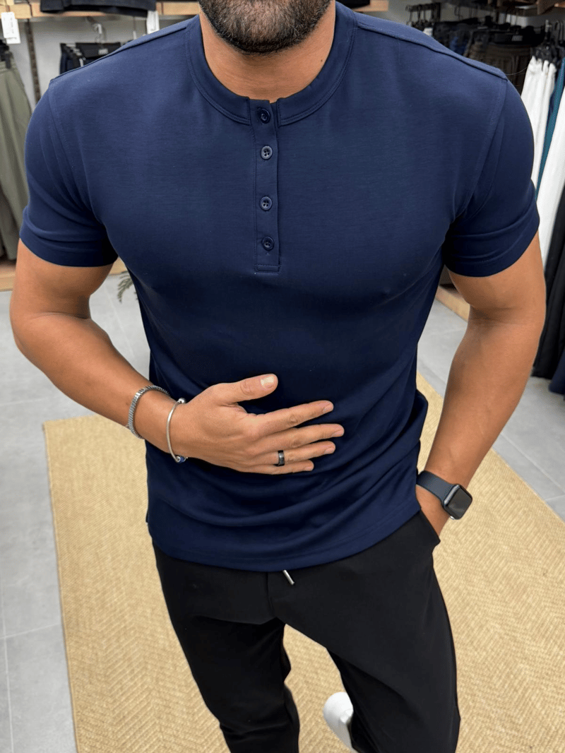 Ferel Modal Tshirt Lacivert
