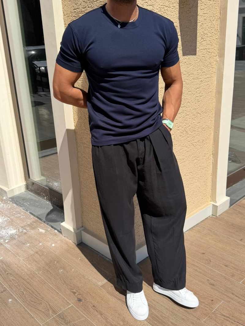 Ferel Modal Tshirt Lacivert