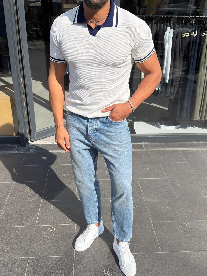Ferel Triko Tshirt Beyaz