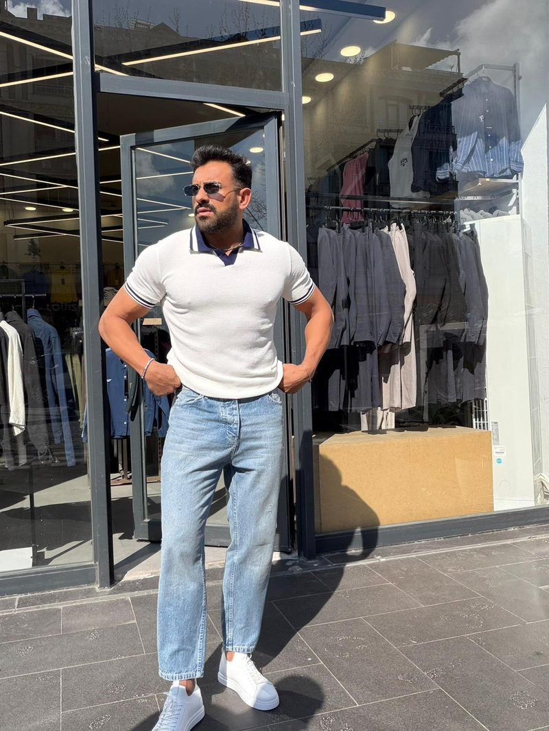 Ferel Triko Tshirt Beyaz