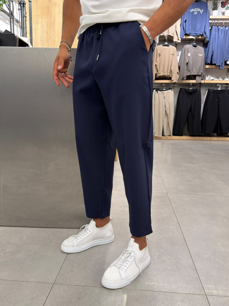 Marrakech Boyfriend Kalıp Jogger Pantolon Lacivert