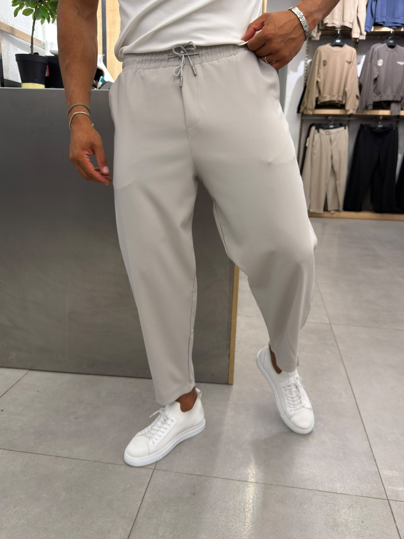 Marrakech Boyfriend Kalıp Jogger Pantolon Gri