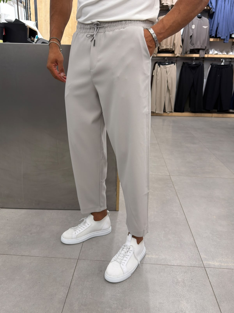 Marrakech Boyfriend Kalıp Jogger Pantolon Gri