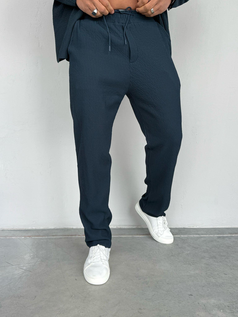 Marrakech Fitilli Baggy Pantolon Lacivert