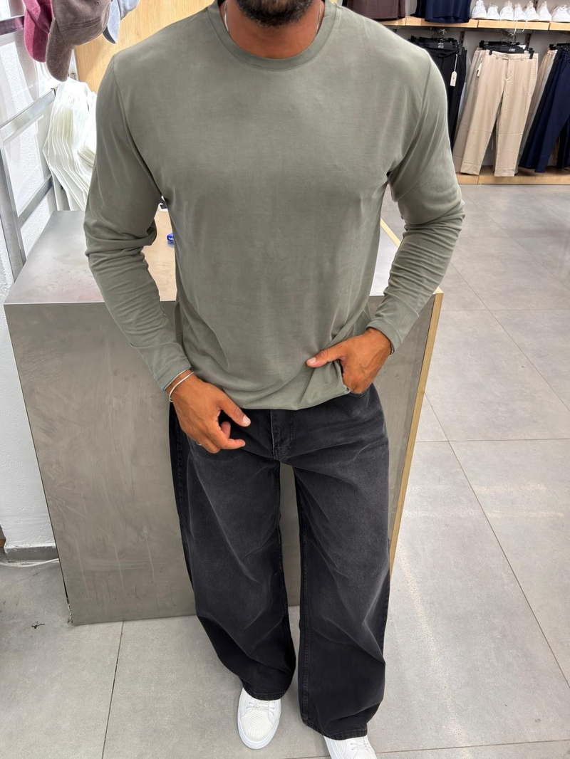 Marrakech Tencel Sweat Haki