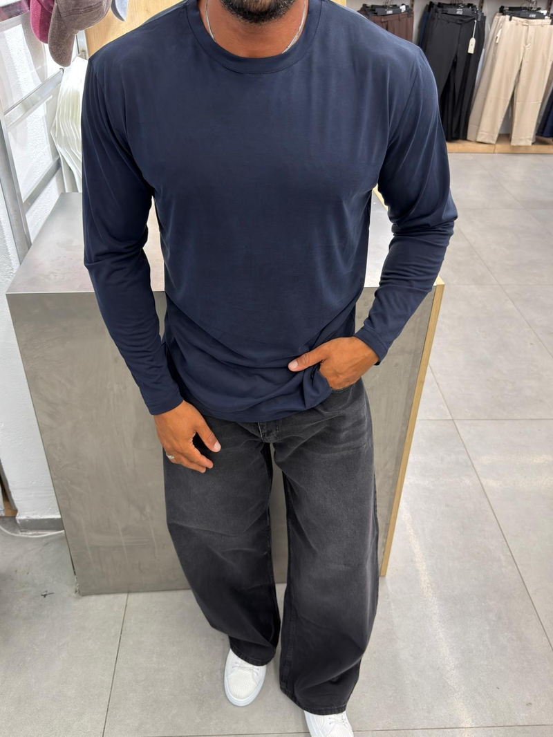 Marrakech Tencel Sweat Lacivert