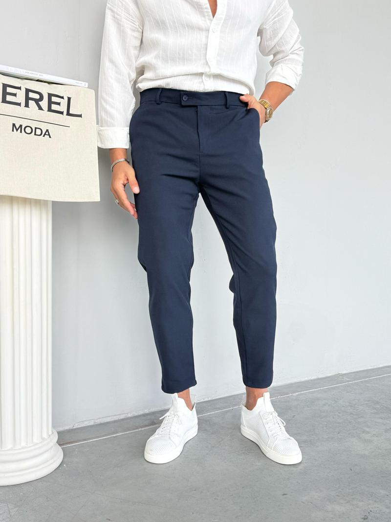Slimfit Kumaş Pantolon Lacivert