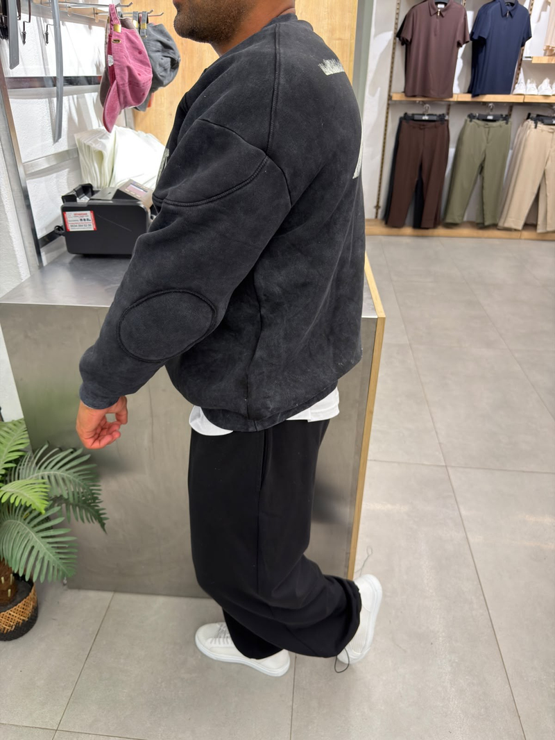 Vamos Yıkamalı Üst Kalite Sweat Antrasit