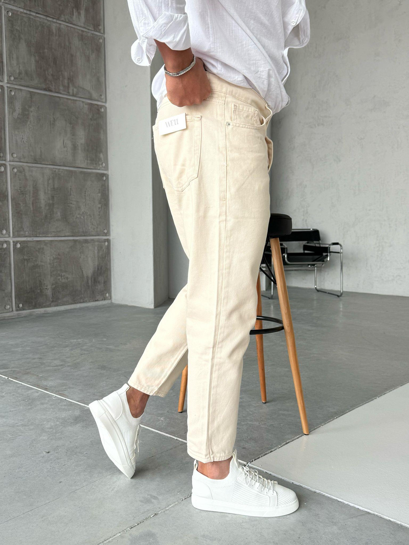 We11 Boyfriend Jean Krem