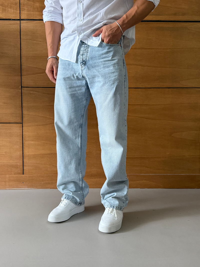 We11 Regular Jean Buz Mavi